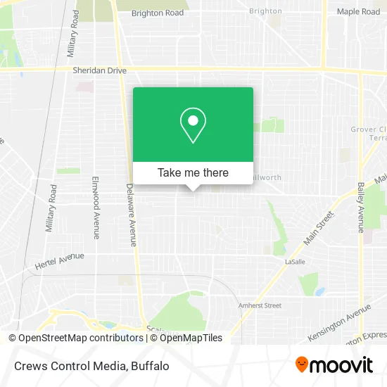 Mapa de Crews Control Media