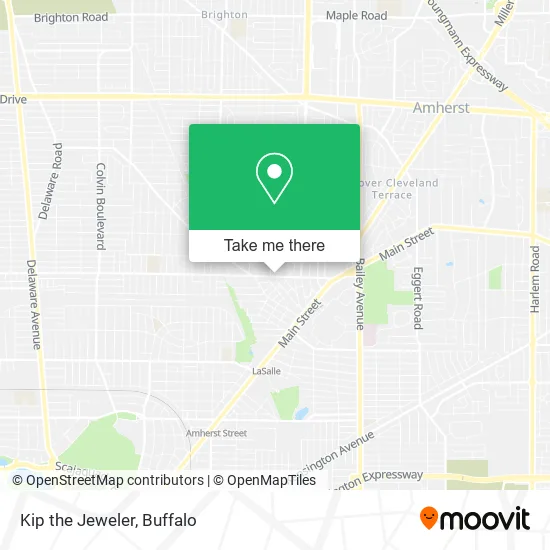 Kip the Jeweler map