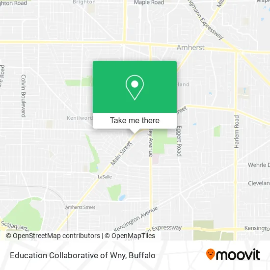 Mapa de Education Collaborative of Wny
