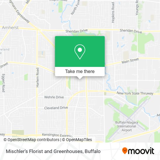 Mischler's Florist and Greenhouses map