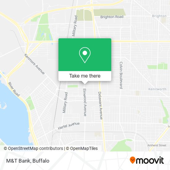 M&T Bank map