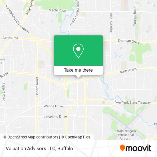 Valuation Advisors LLC map