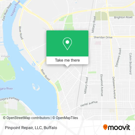 Pinpoint Repair, LLC map