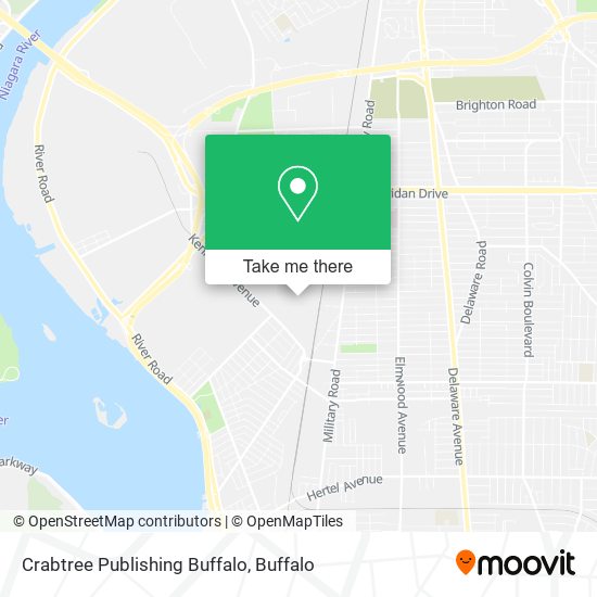 Mapa de Crabtree Publishing Buffalo