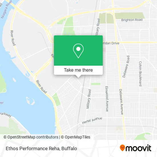 Ethos Performance Reha map