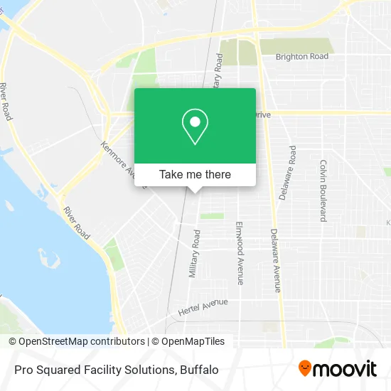 Pro Squared Facility Solutions map