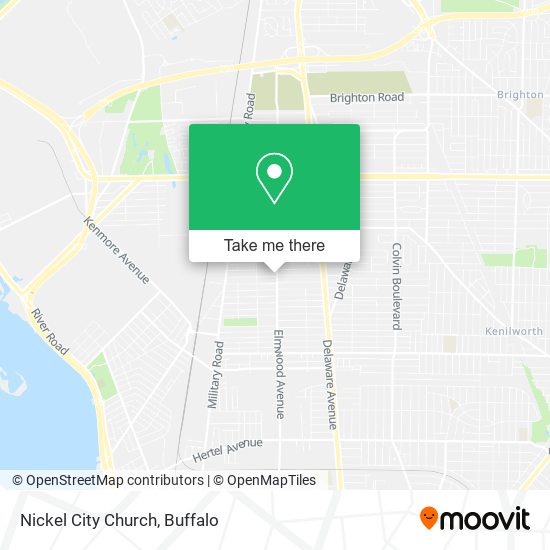 Nickel City Church map