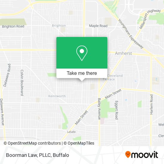 Mapa de Boorman Law, PLLC