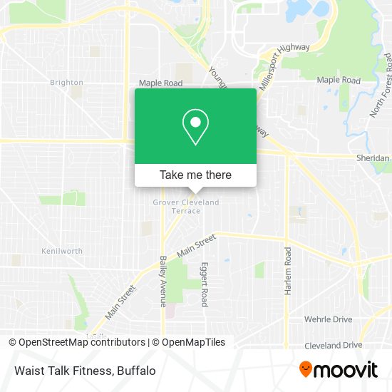 Mapa de Waist Talk Fitness