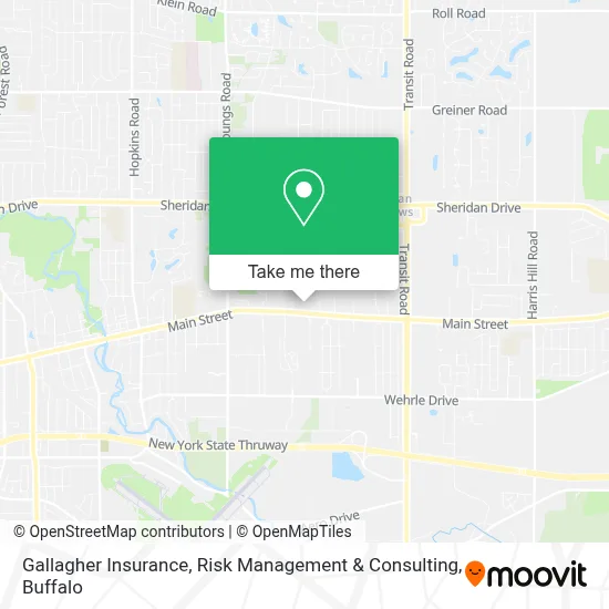 Gallagher Insurance, Risk Management & Consulting map