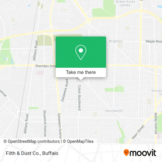 Filth & Dust Co. map