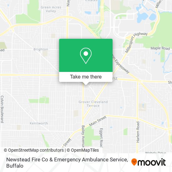Mapa de Newstead Fire Co & Emergency Ambulance Service