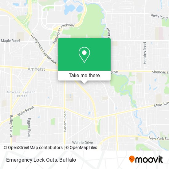Emergency Lock Outs map