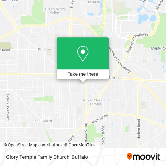 Mapa de Glory Temple Family Church