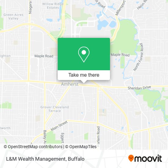 L&M Wealth Management map