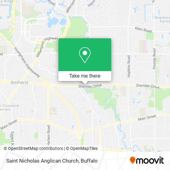 Saint Nicholas Anglican Church map