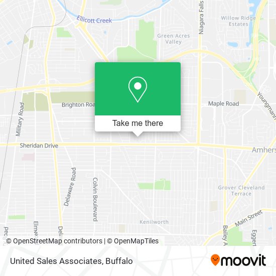 Mapa de United Sales Associates