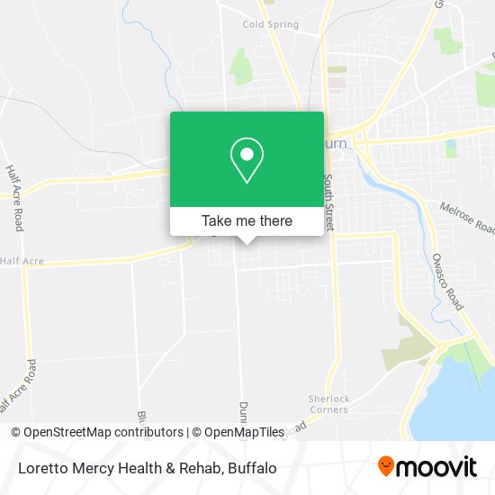 Loretto Mercy Health & Rehab map