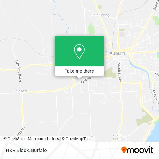 H&R Block map