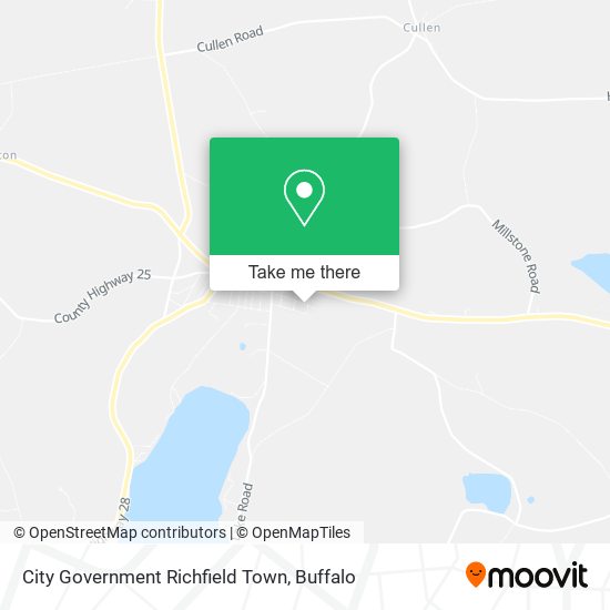 Mapa de City Government Richfield Town