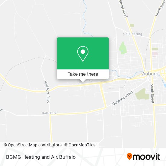 BGMG Heating and Air map