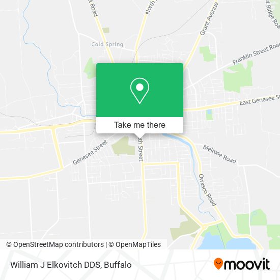 Mapa de William J Elkovitch DDS