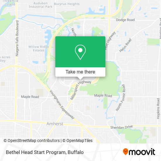 Bethel Head Start Program map
