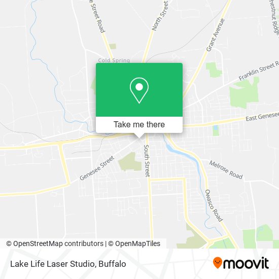 Mapa de Lake Life Laser Studio