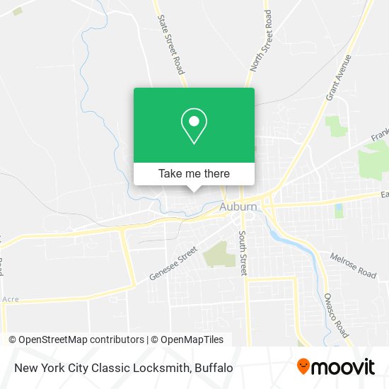 New York City Classic Locksmith map