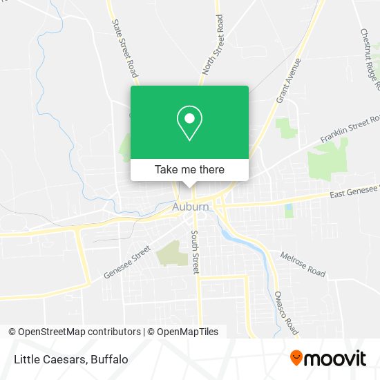 Mapa de Little Caesars