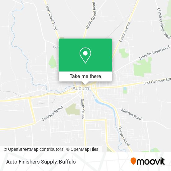 Auto Finishers Supply map