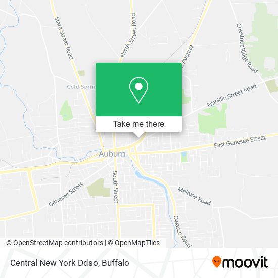 Central New York Ddso map