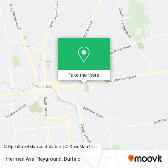 Mapa de Herman Ave Playground