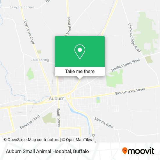 Mapa de Auburn Small Animal Hospital