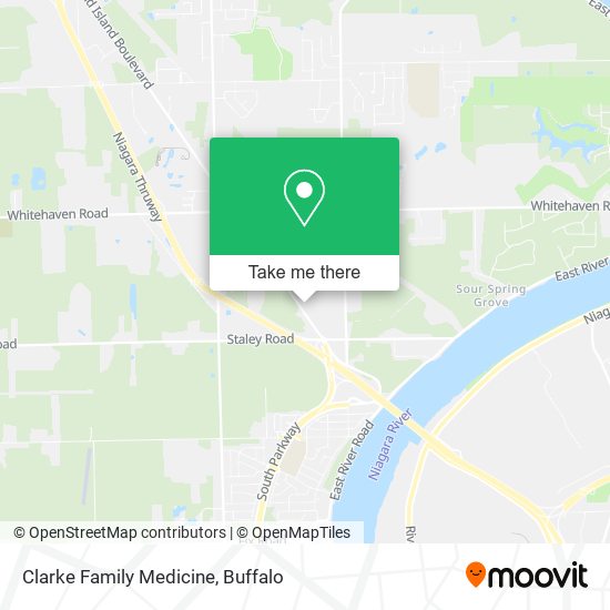 Clarke Family Medicine map
