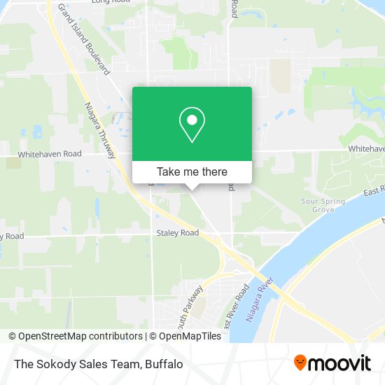 Mapa de The Sokody Sales Team