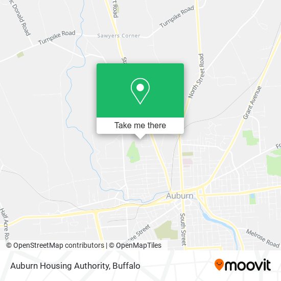Auburn Housing Authority map