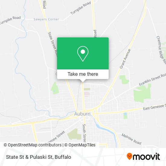 State St & Pulaski St map