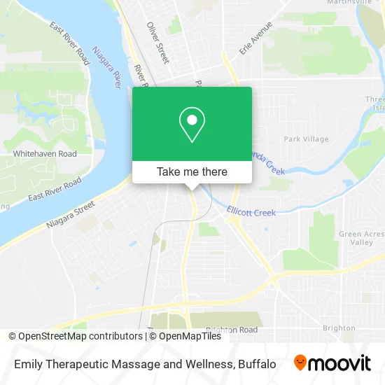Mapa de Emily Therapeutic Massage and Wellness