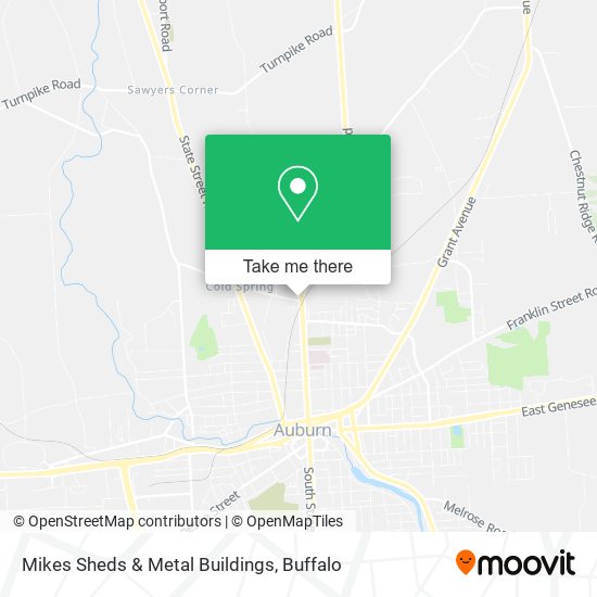 Mapa de Mikes Sheds & Metal Buildings