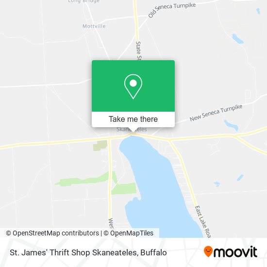 Mapa de St. James' Thrift Shop Skaneateles