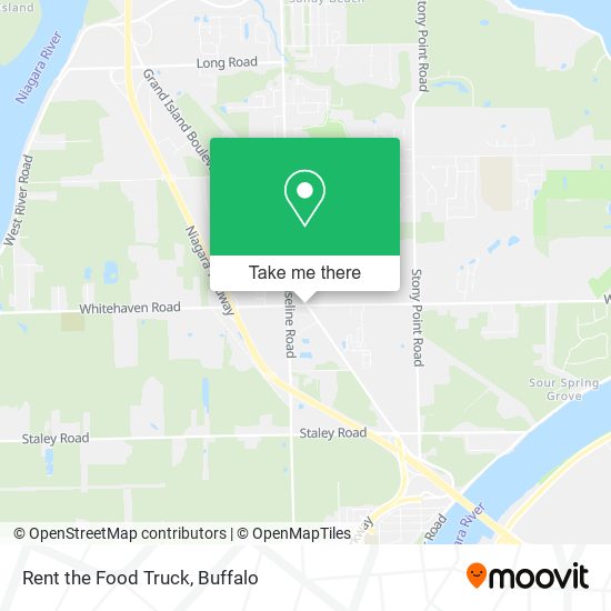 Rent the Food Truck map