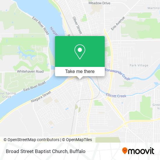 Broad Street Baptist Church map