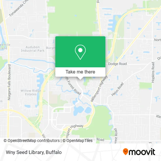 Wny Seed Library map
