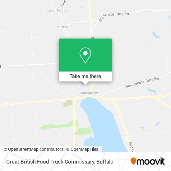 Great British Food Truck Commissary map