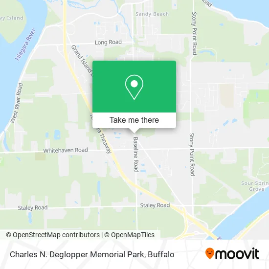 Charles N. Deglopper Memorial Park map