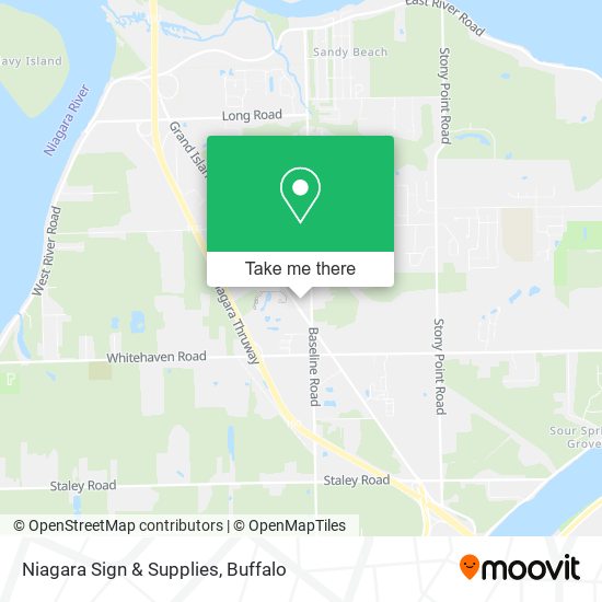Niagara Sign & Supplies map