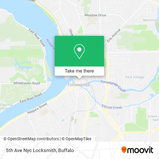 5th Ave Nyc Locksmith map