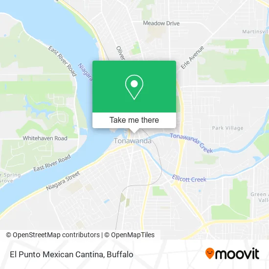 El Punto Mexican Cantina map