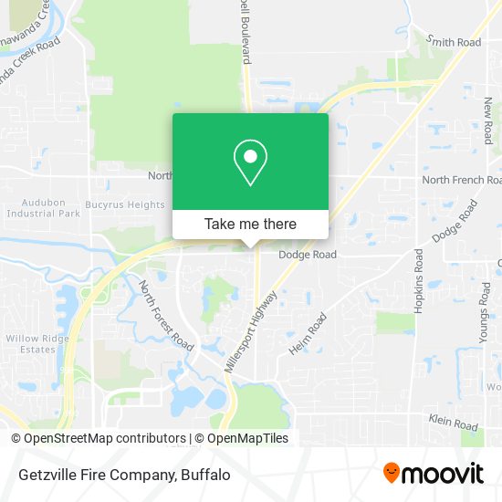 Mapa de Getzville Fire Company